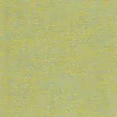 Woven fabric sample, warm yellow and muted blue, speckled texture with slub yarn construction; brand “fabthirty plus”, color 49.